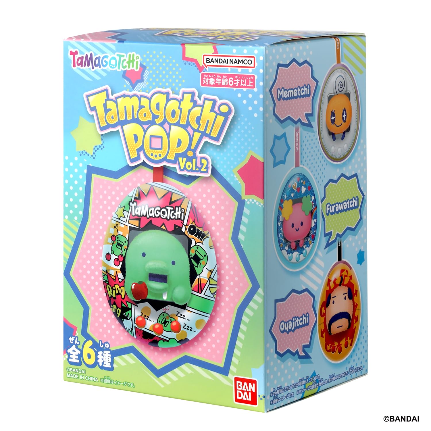 Amazon | [バンダイ(BANDAI)] Tamagotchi Pop! Vol.2（1BOX6個入り